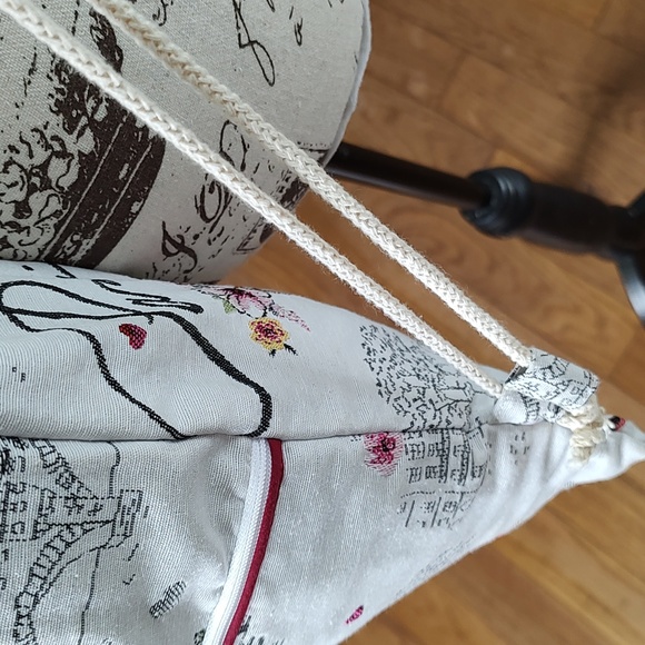 French Backpack Paris Embroidered Phebus ET Boree main image 7